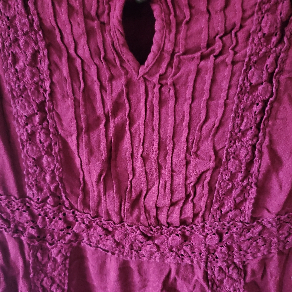 Burgundy Dress